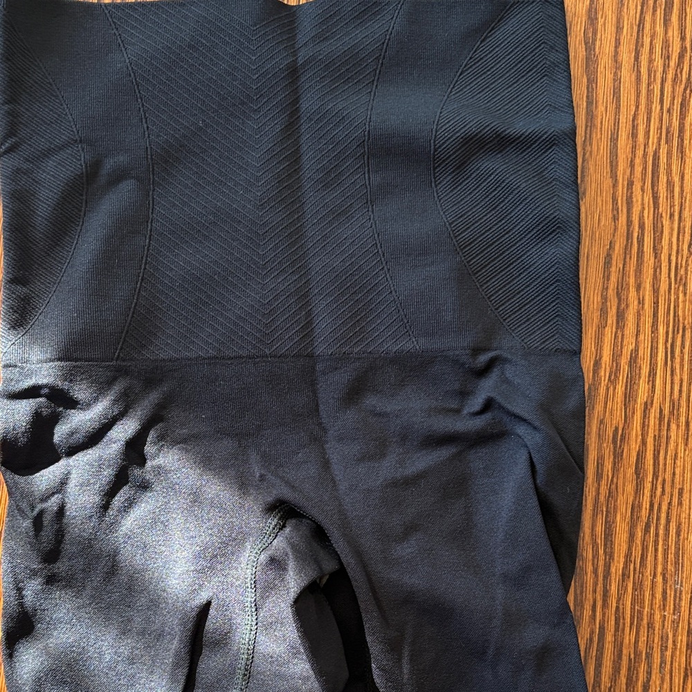 Nautica Intimates Black Stretch Leggings - Small